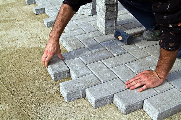 Permeable Paver Driveway in Dunkirk, IN